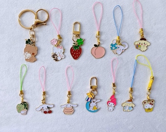 Bunny,cat,bear,puppy kawaii phone charm,planner charm,Easter gift,kawaii accessories,phone strap,kawaii charm,cute gifts,anime phone charm