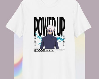 Satoru Gojo Anime Inspired Jujustu Kaisen JJK Unisex T shirt