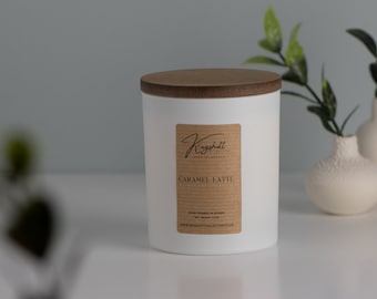 Caramel Latte Scented Candle