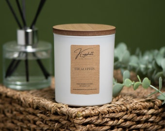 Eucalyptus Scented Soy Wax Candle