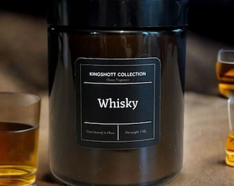 Whisky Scented Soy Wax Ca