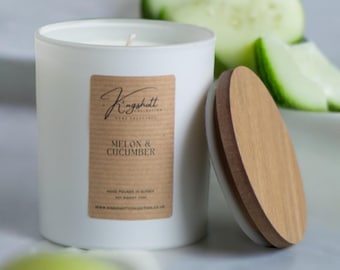Cucumber & Melon Scented Candle