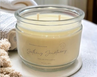 Soothing Sanctuary Spa Soy Wax Candle