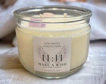 11:11 Make a Wish Soy wax Candle