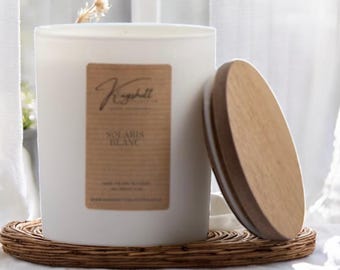 Solaris Blanc Soy Wax Candle