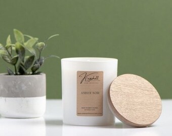 Amber Noir Soy Wax Candle