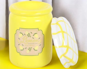 Lemon Curd Jar wax melt / oil burner