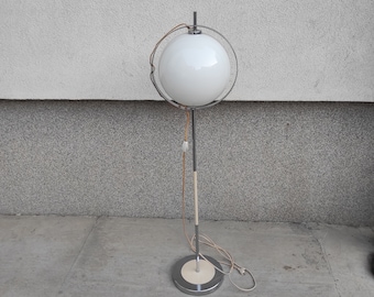 Space Age Glass Orb Floor Lamp - Etsy