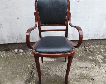 Thonet work chair, Antique cabinet chair, Vintage chair, 1930's chair, Thonet Design chair, Made in Yugoslavia, Thonet furniture