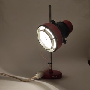 Vintage Adjustable Desk Lamp: MCM Space Age Design, Made in Yugoslavia image 4