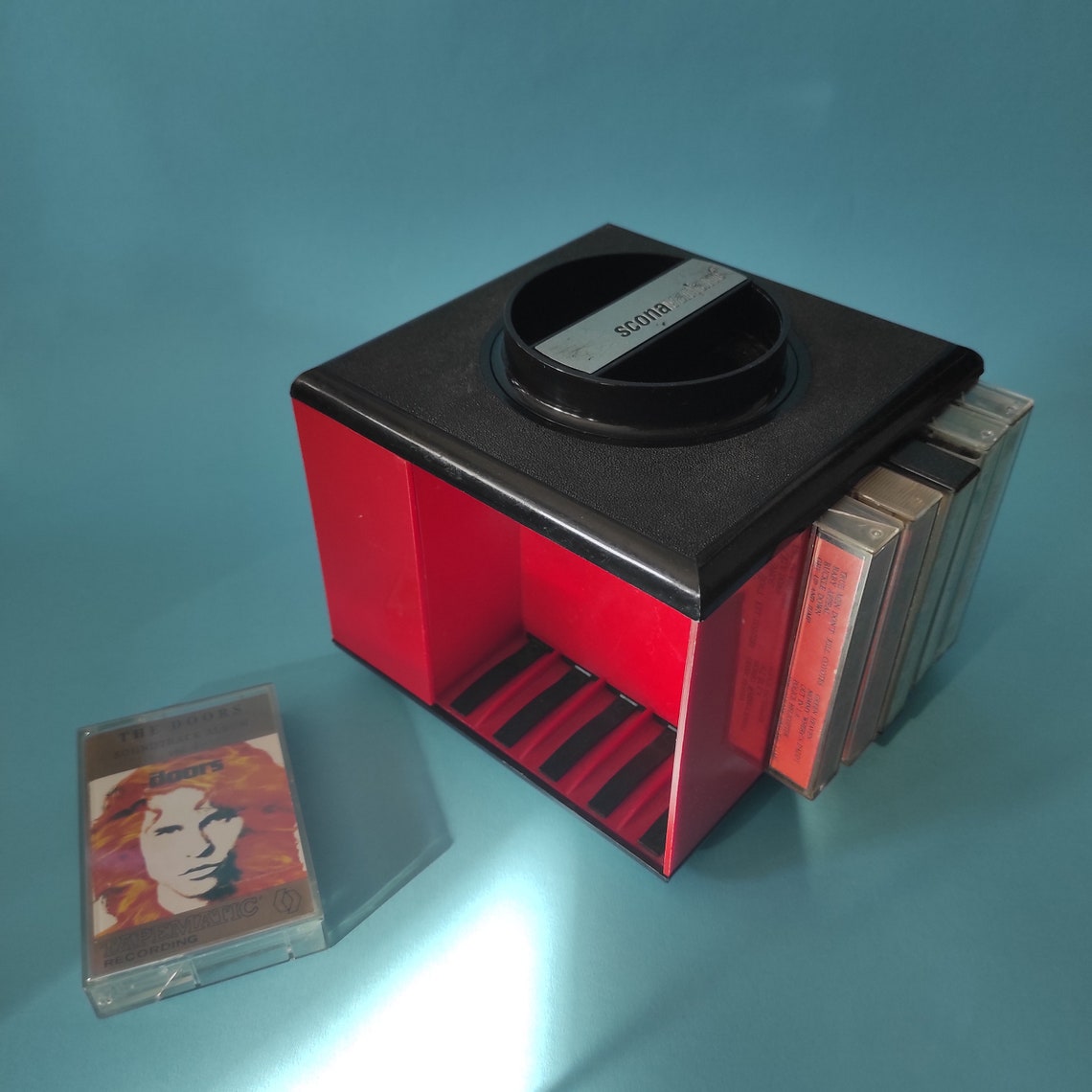 Vintage Cassette Rack Music Tape Stand Holder Audio Tape Etsy UK