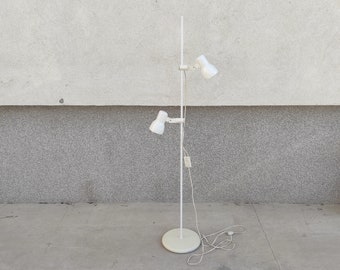 Vintage Adjustable Spotlight Floor Lamp: Space Age MCM Lighting, Made in Germany