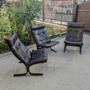 Vintage Siesta Lounge chair by Ingmar Relling for Westnofa, 1970s, Scandinavian design furniture, Mid Century Siesta chair, MCM Lounge chair