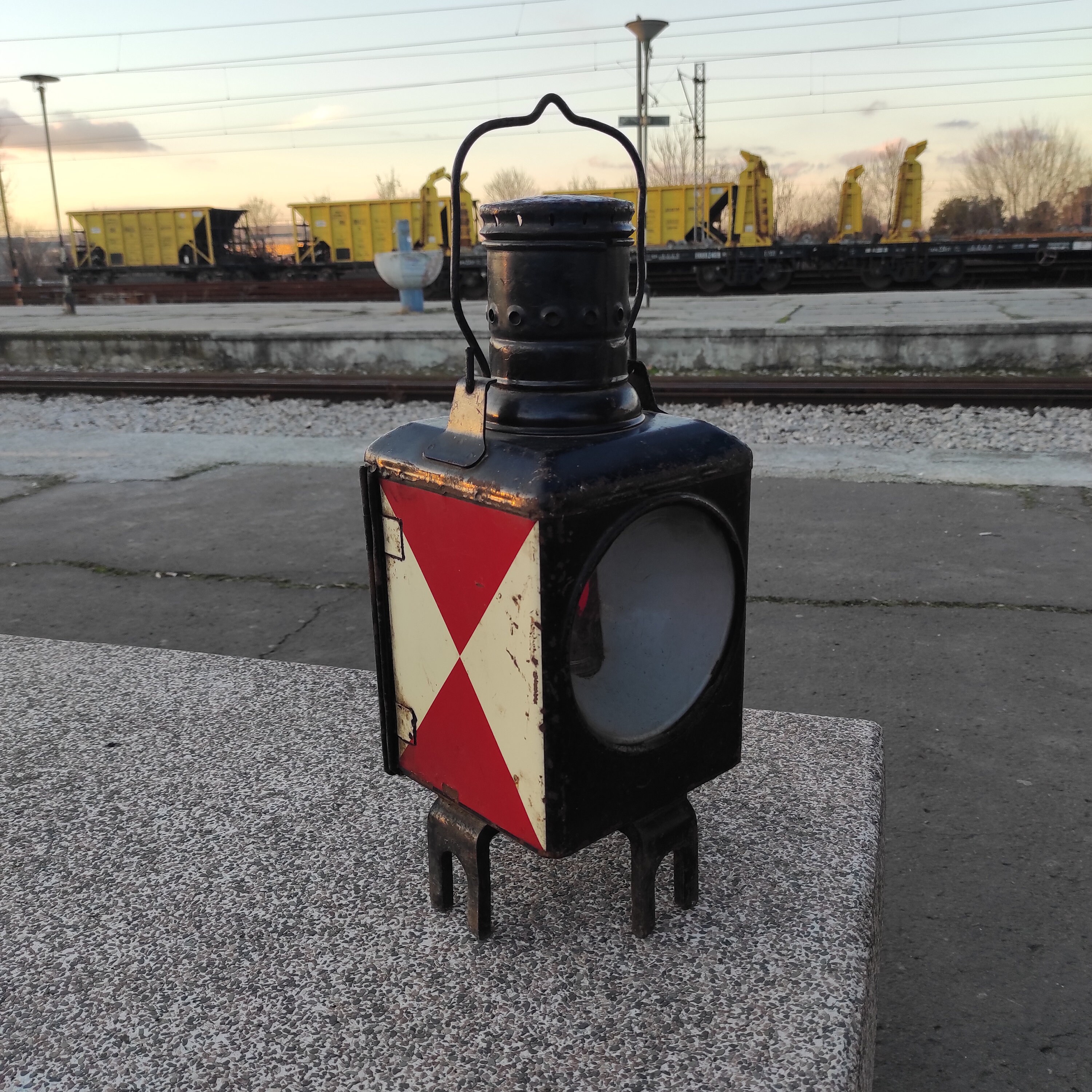 Antique German Railroad Caboose Lantern Circa 18801920 Etsy UK