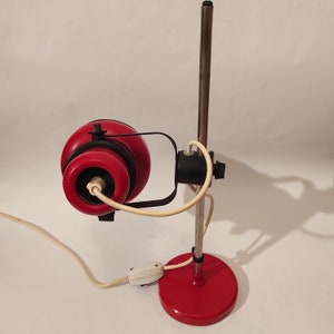 Vintage Adjustable Desk Lamp: MCM Space Age Design, Made in Yugoslavia image 10