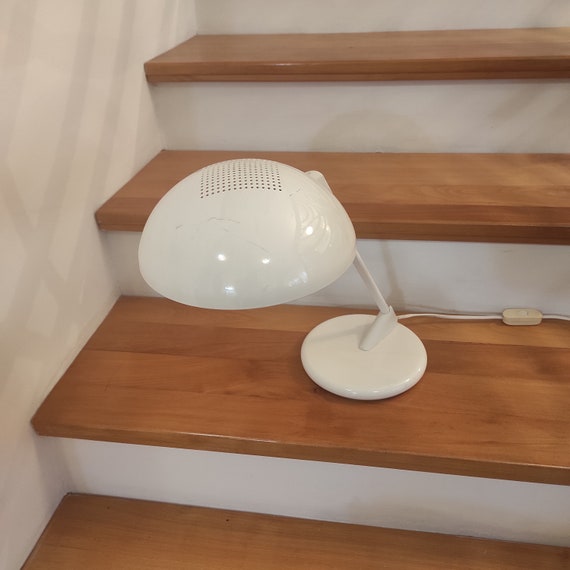 Mid Century Desk Lamp Seneca, Space Age Table Lamp, UFO Lamp