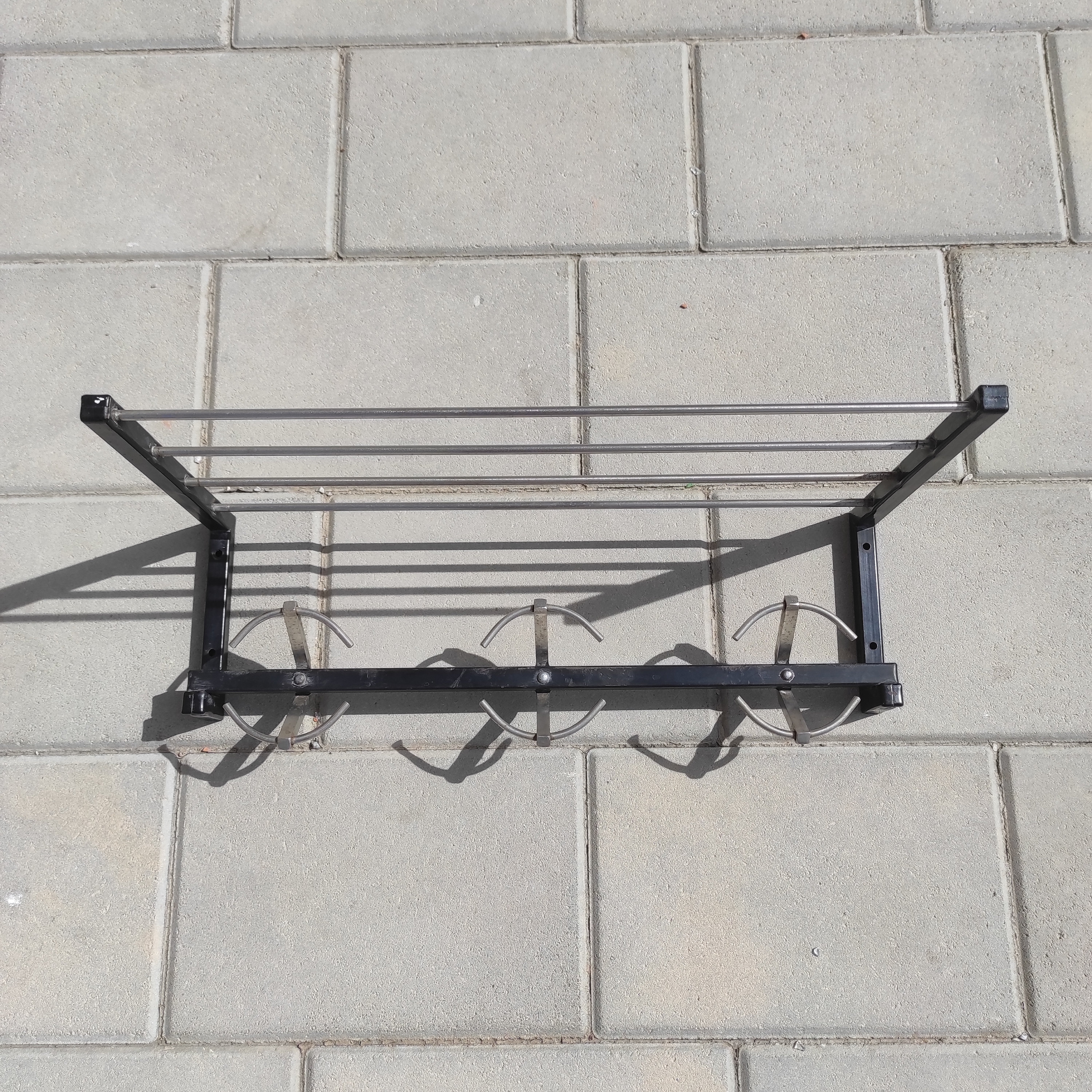 1960s Mid Century Modern Coat Rack: Industrial Metal Hat Rack - Etsy
