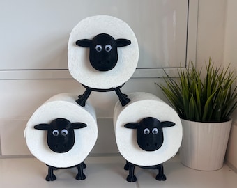 Toilet paper holder sheep | Bathroom decoration toilet paper | Guest toilet toilet paper holder