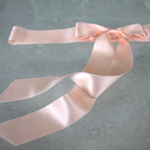 Girl&#39;s Blush Ribbon Sash