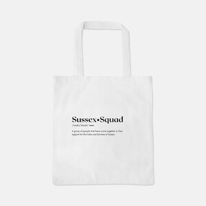 Sussex Squad Definition Tote Bag - 2 COLORS