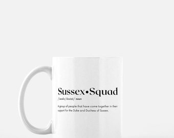 Sussex Squad Definition Mug