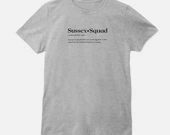 Sussex Squad Definition Tee - GREY