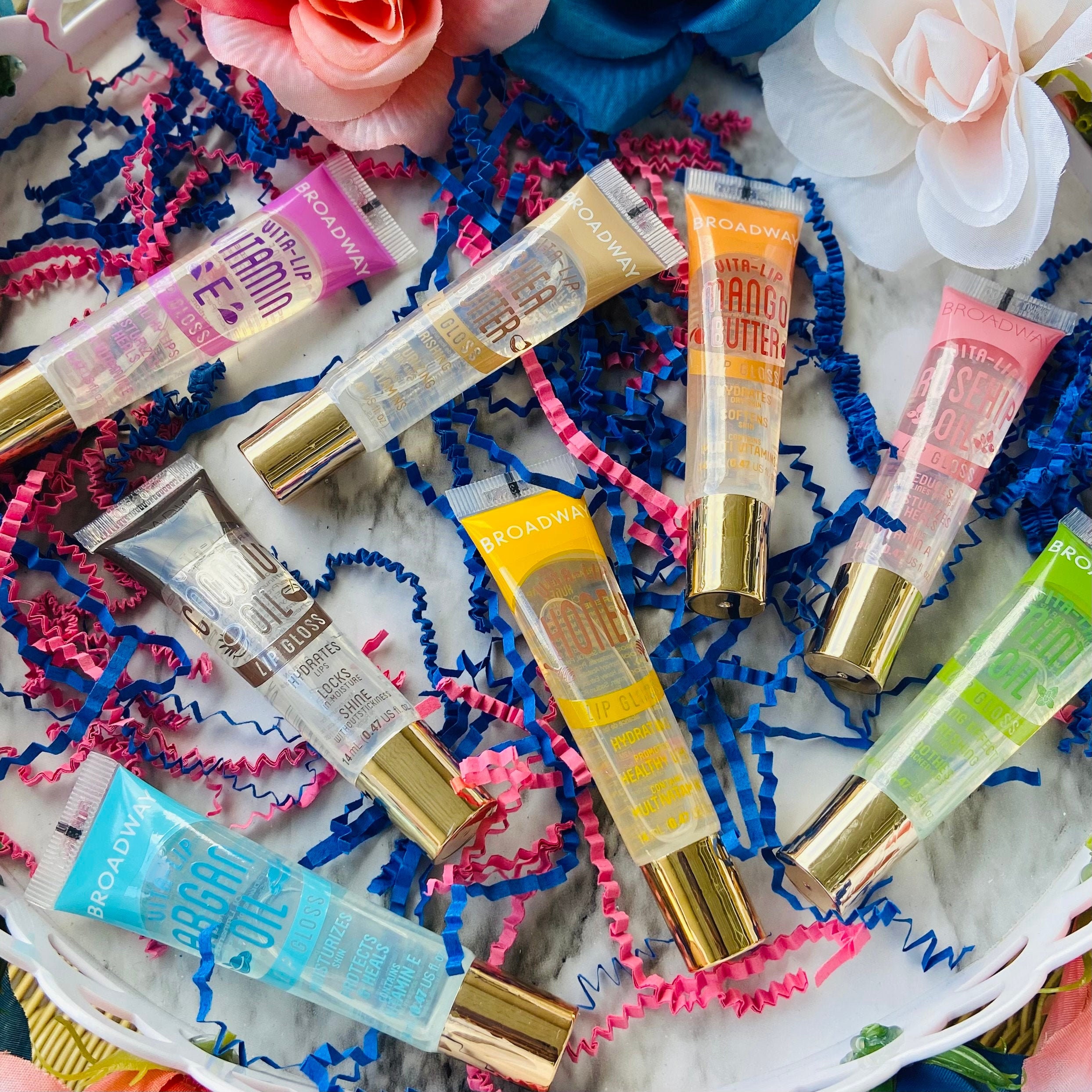 Broadway Vitalip Gloss Bundle Clear Lip Gloss All Flavors Etsy UK