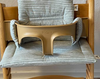 Tripp Trapp Stokke *Hecho a mano* Juego de cojines de asiento 2 piezas