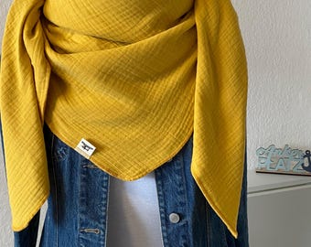 Bufanda de muselina XXL