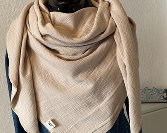 Bufanda de muselina XXL