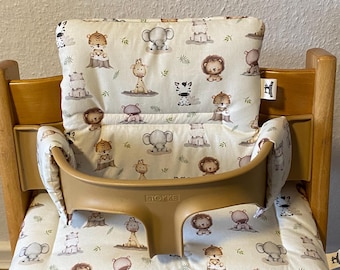 Tripp Trapp Stokke *Hecho a mano* Juego de cojines de asiento 2 piezas