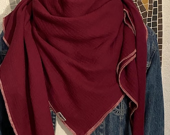 Bufanda de muselina XXL