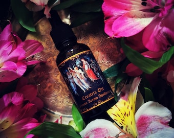 CREATRIX ritual oil ~ Creativity boost spell oil ~ Artist's tools anointing oil ~ Divine inspiration spell oil ~ Arts Ritual oil ~ muse oil