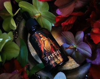 JEZEBEL Oil ~ Domination oil ~ Attraction Oil ~ Devotion Oil ~ Jezebel ritual ~ ritual anointing oil