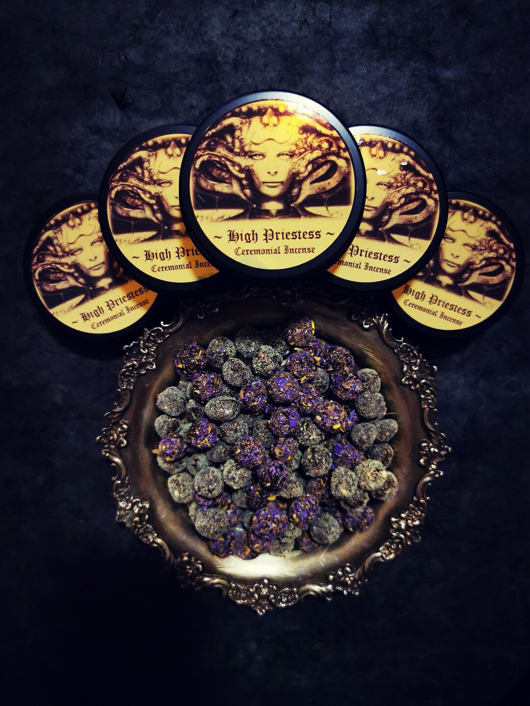 HIGH PRIESTESS Kyphi Incense High Priestess Incense Ceremonial Incense