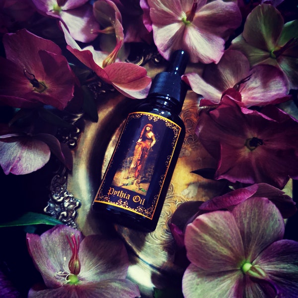 PYTHIA oil ~ Oracle oil ~ Divination oil ~ Psychic oil ~ Delphi Oracle oil ~ scrying oil ~ divination oil ~ tarot oil