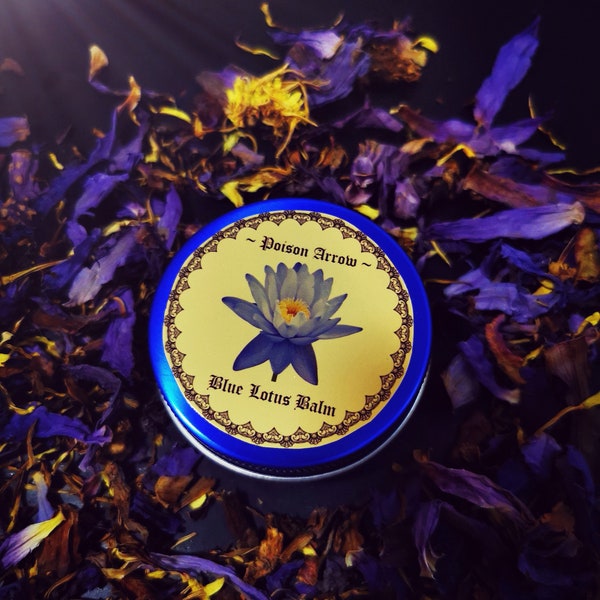 BLUE LOTUS ointment balm salve | Nymphaea Caerulea Flying Ointment | Witches Ointment | Witches salve