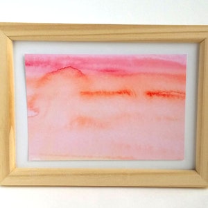 Healing watercolor "orange" postcard / set of 3 Naturako　ヒーリング　水彩画 「オレンジ」 ポストカード/ 3枚セット ナチュラコ