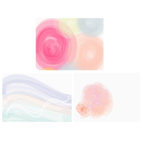 ピンクフェミニンポストカード３枚セット ナチュラコ Etsy