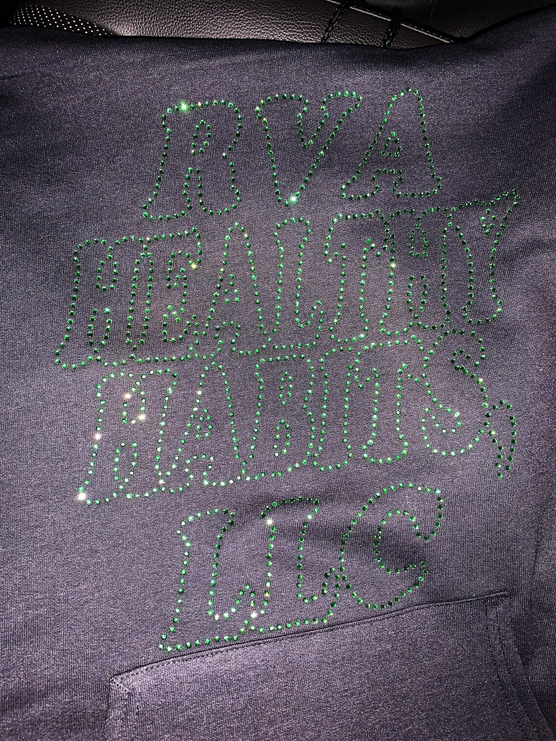custom bling sweatshirts