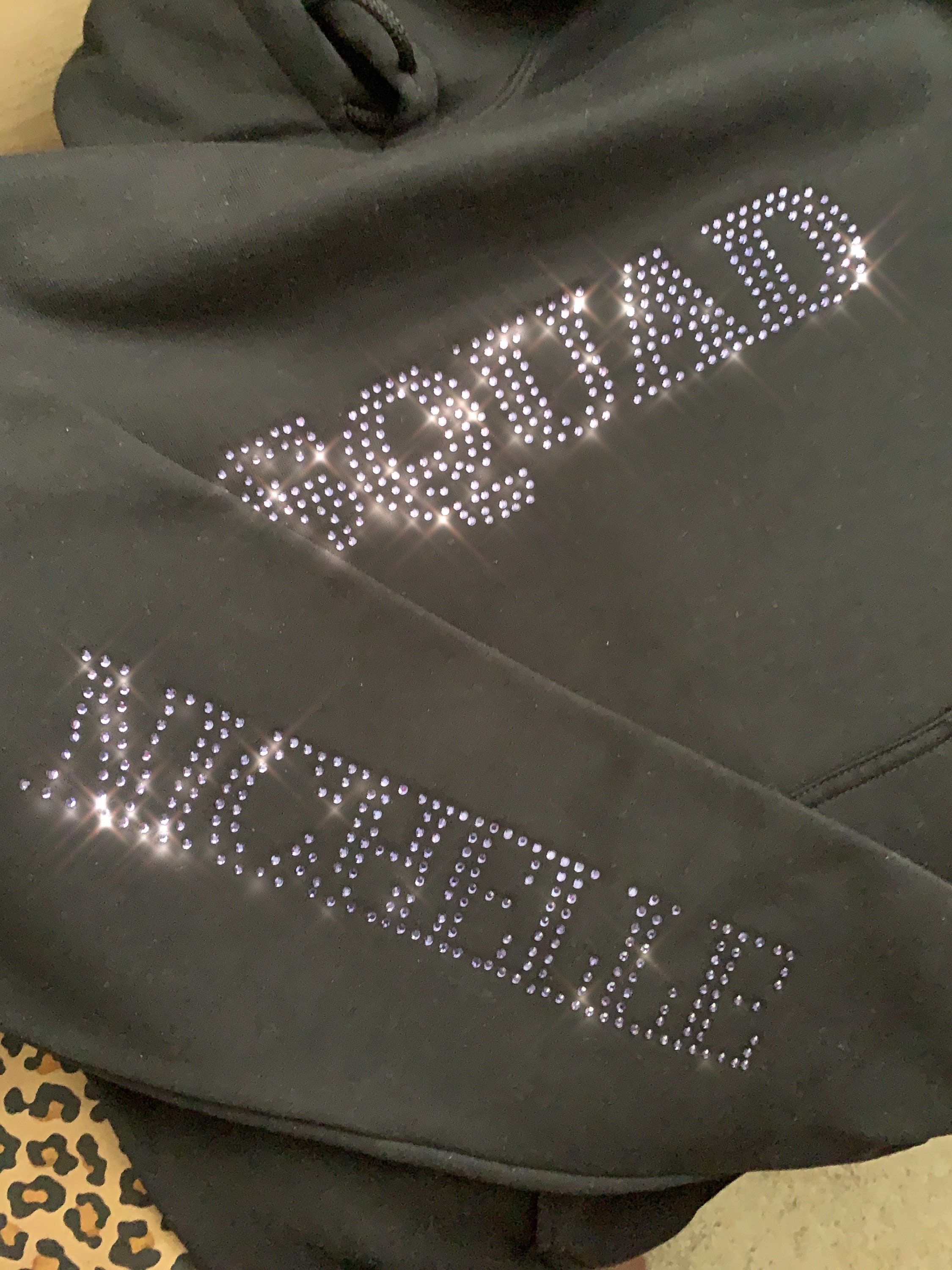 custom bling sweatshirts