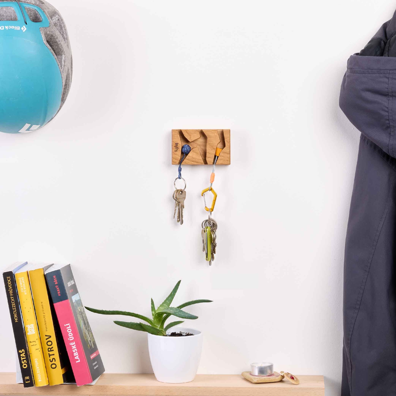 MINI Wooden Key Holder for Climbers - Etsy