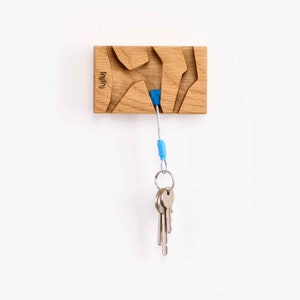 MINI wooden Key Holder for Climbers