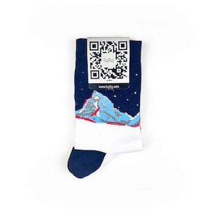 Rock Climbing Wall Socks Climbers Gift - Matterhorn