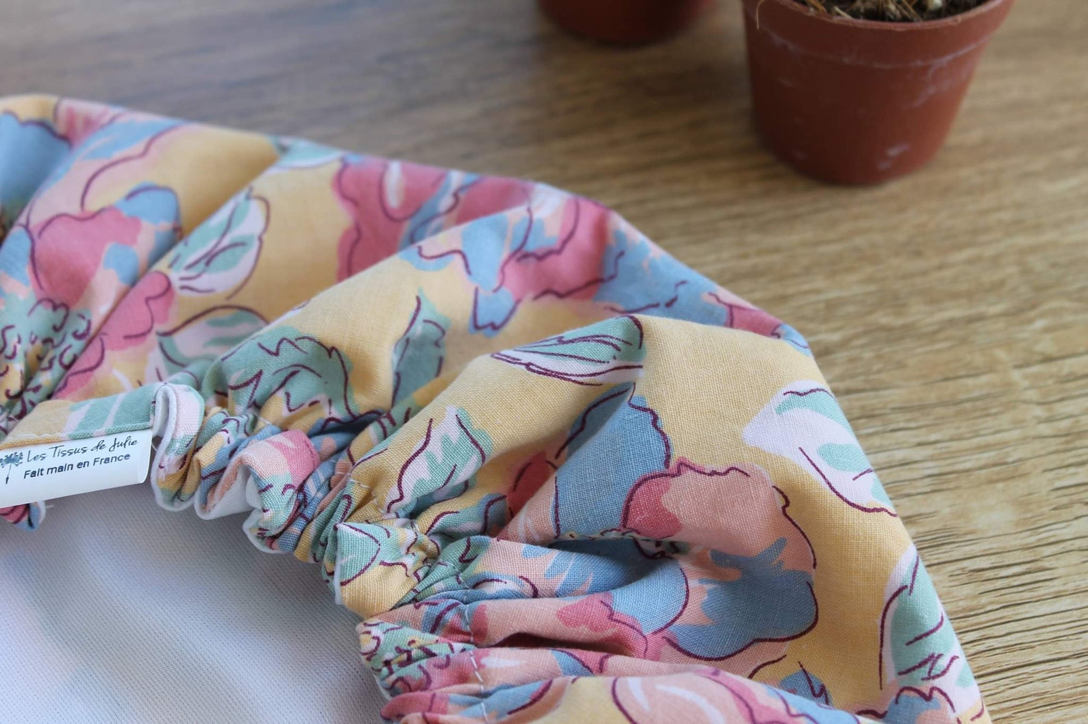 Charlotte pour soin cheveux jaune à fleurs | Etsy