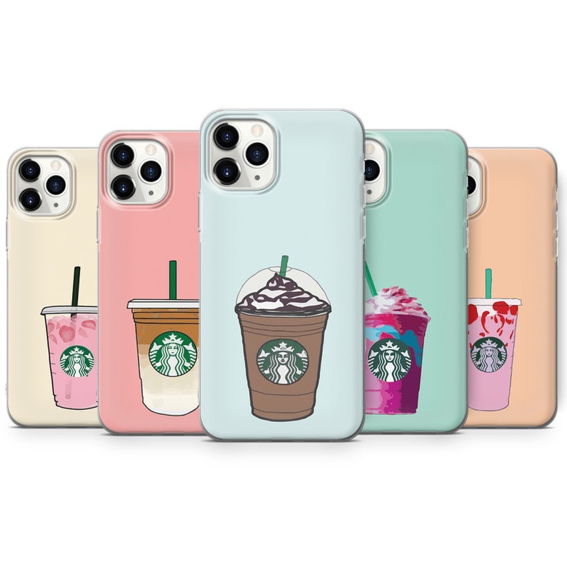 Starbucks Drink Phone Case Starbucks Drink Cover iPhone 12 11 Etsy