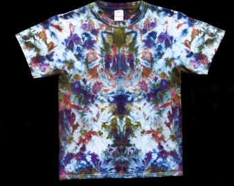 Ice-Dye, T-Shirt, Tie-Dye, Festival Top, Beachwear