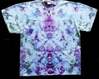 Ice-Dye, T-Shirt, Tie-Dye, Festival Top, Beachwear