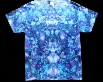 Ice-Dye, T-Shirt, Tie-Dye, Festival Top, Beachwear