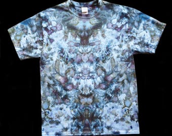 Ice-Dye, T-Shirt, Tie-Dye, Festival Shirt, Beachwear